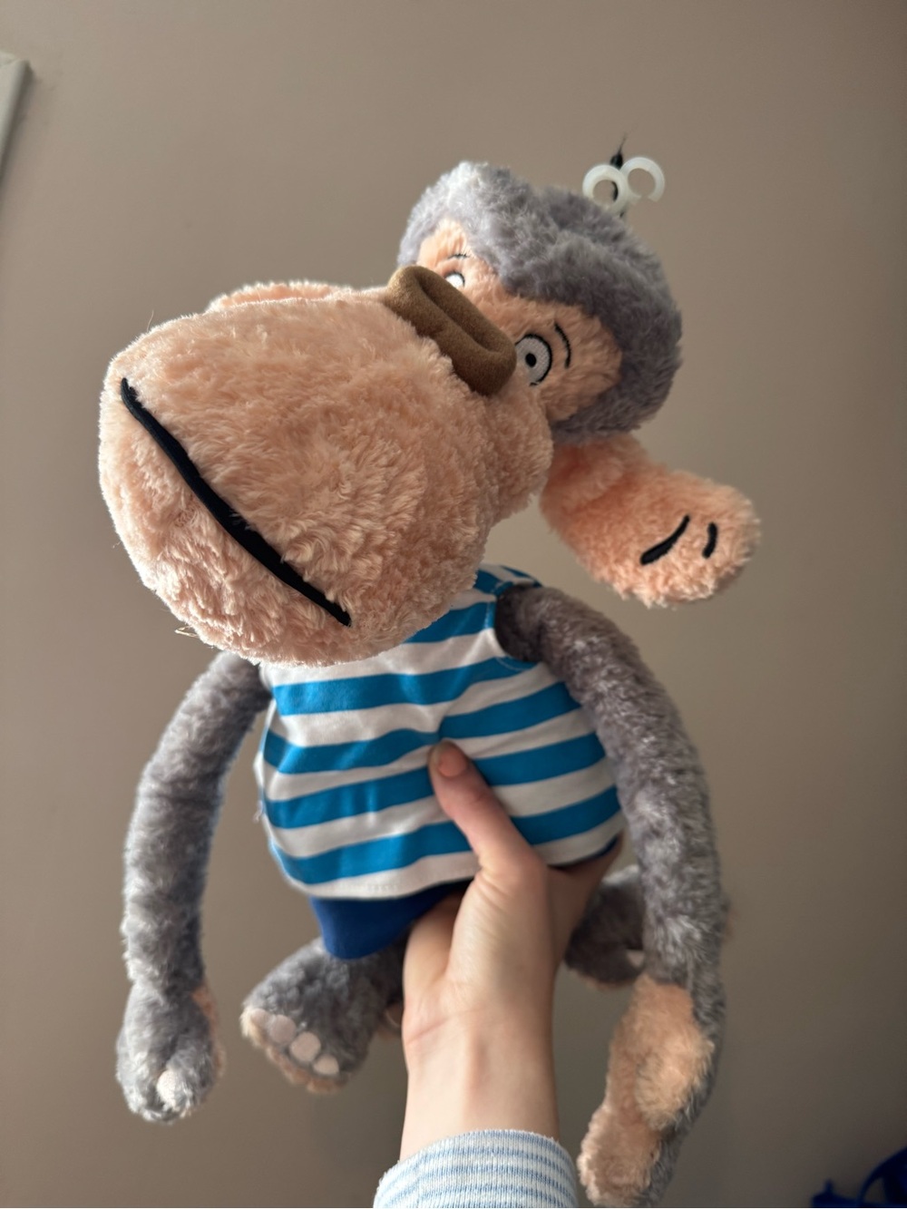 2002 FAO Schwarz DARWIN plush monkey From The Wild Thornberrys RARE